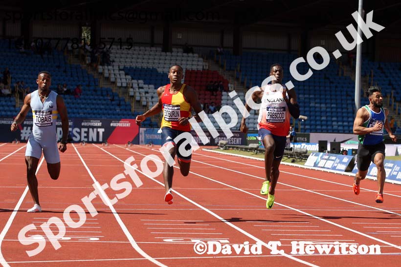 Mens 100 metres, World Championship Team Trials, Alexander Stadium, Birmingham